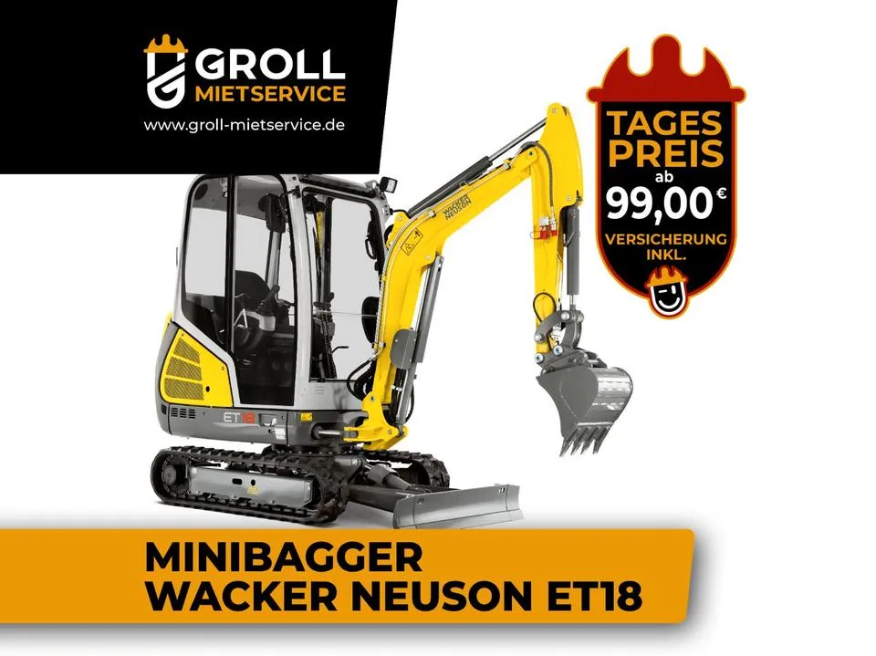 Wacker Neuson ET18 Minibagger