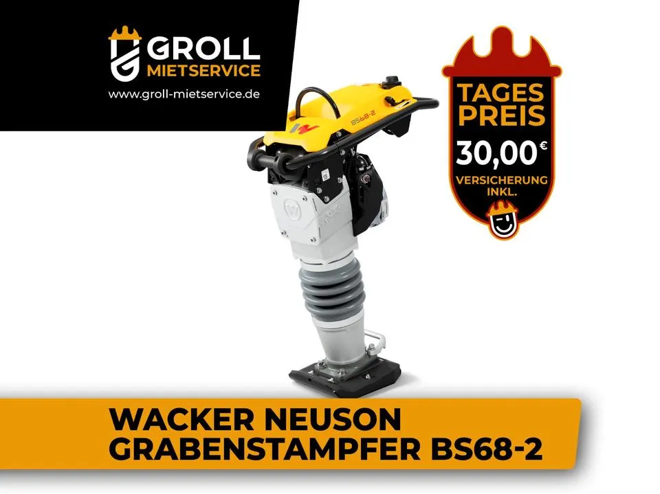 Wacker Neuson BS68-2 Grabenstampfer