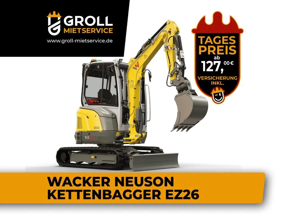 Wacker Neuson EZ26 Minibagger