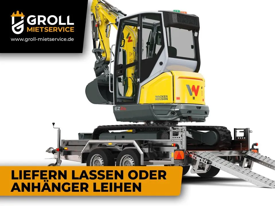 Wacker Neuson EZ26 Minibagger – Bild 4