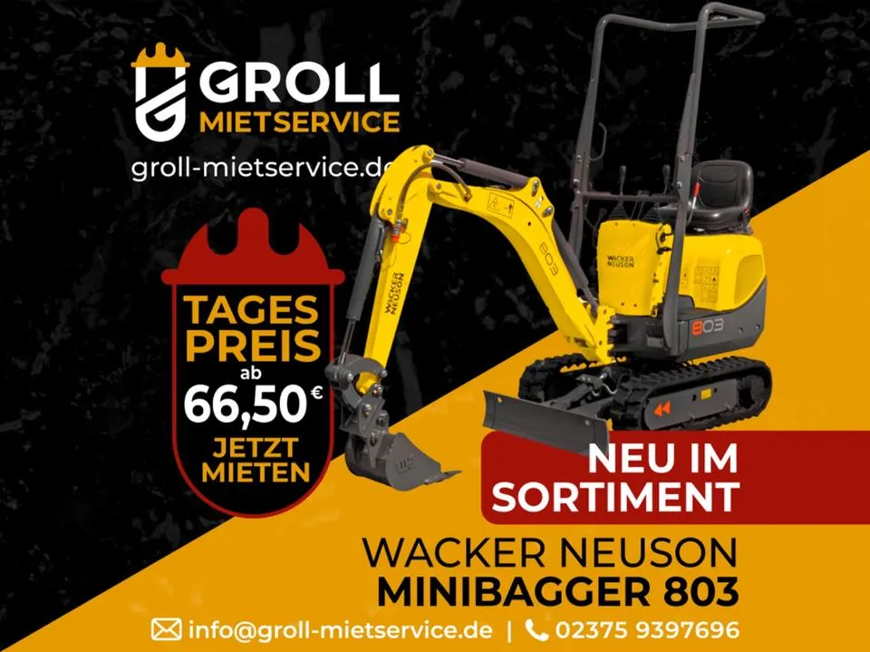 Wacker Neuson 803 Minibagger
