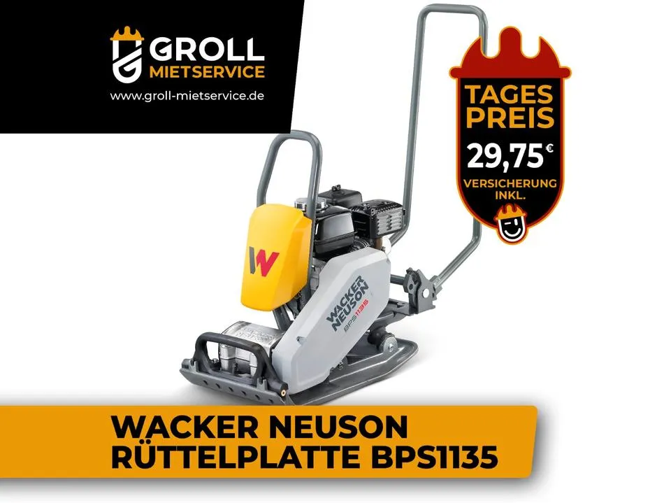Wacker Neuson BPS1135 Rüttelplatte