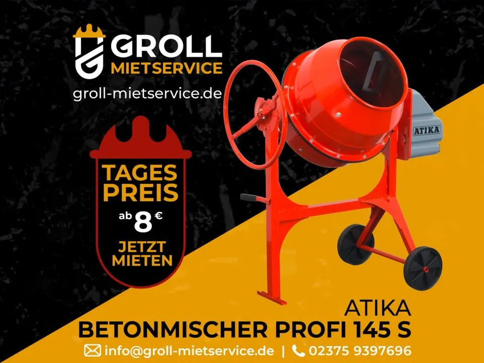 Atika Betonmischer Profi 145 S
