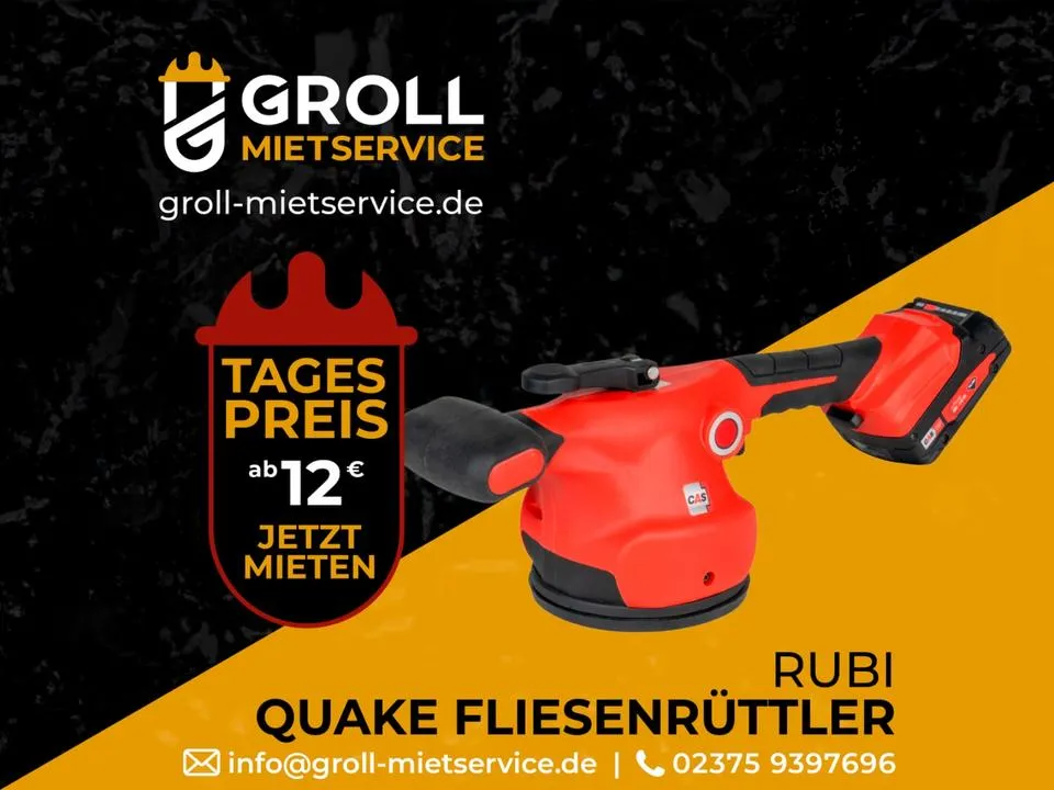 Rubi Quake Fliesenrüttler