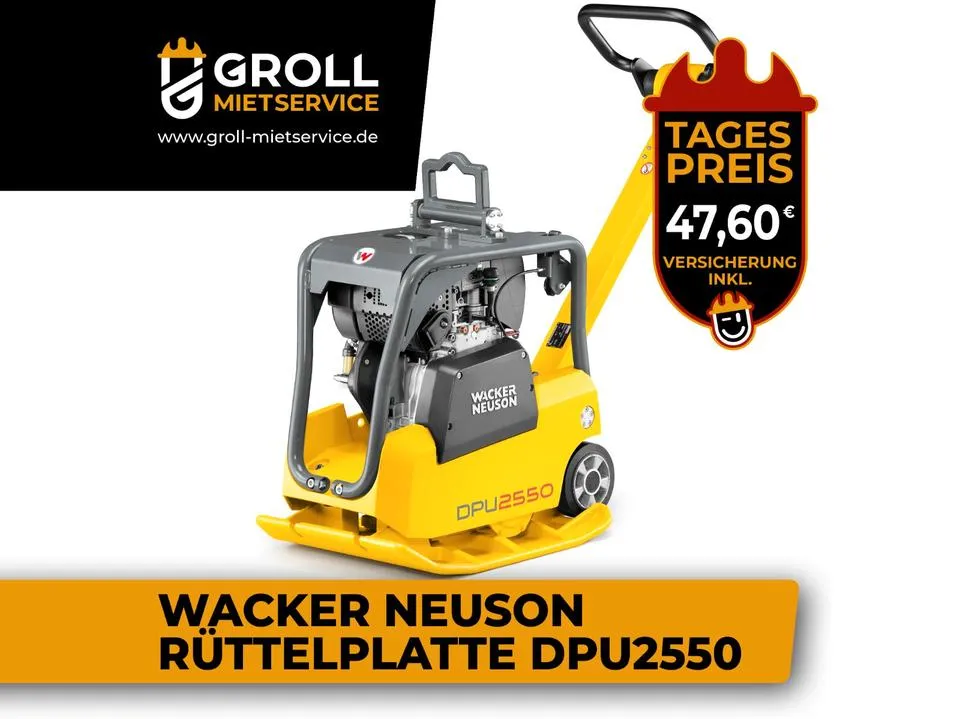Wacker Neuson DPU2550 Rüttelplatte